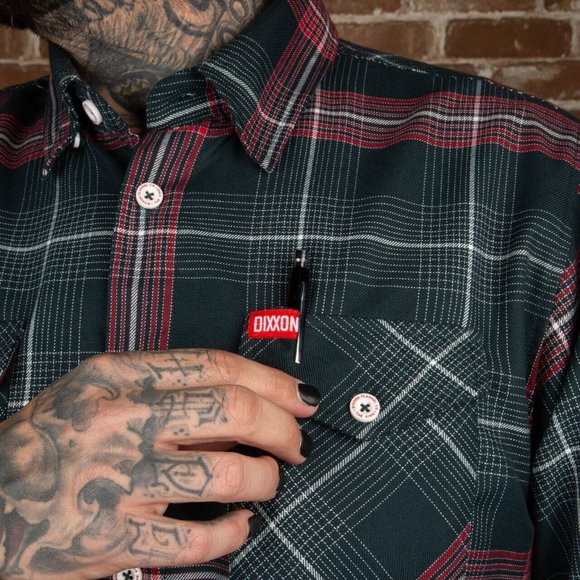 DIXXON Flannel CO The KING Men's Flannel Shirt LTall NIB - Picture 5 of 10